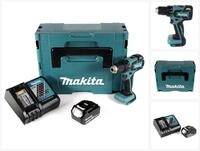 Makita Akku-Schrauber DDF 459 RT1J Akku Bohrschrauber 18V 45Nm im Makpac + 1x...