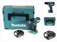 Makita Akku-Schlagbohrschrauber DHP 485 G1J Akku Schlagbohrschrauber 18V 50 Nm
