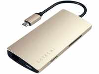 Satechi Type-C Multi-Port Hub 4K Ethernet V2 USB-Adapter USB-C zu HDMI,...