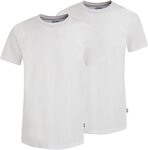 Jockey T-Shirt American T-Shirt (2er Pack) Single-Jersey, Cotton, weich