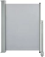 vidaXL Seitenmarkise Ausziehbare Seitenmarkise 100x300 cm Grau