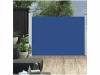 vidaXL Seitenmarkise 120x300cm blau