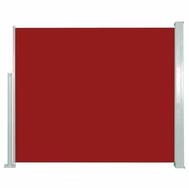 vidaXL Markise Ausziehbare Seitenmarkise 120x300 cm Rot