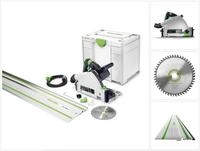 FESTOOL Tauchs&auml;ge TS 55 REBQ-PLUS-FS Tauchs&auml;ge 1200 W 160 mm +...