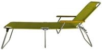 Fiam Gartenliege Sonnenliege Amigo 40 plus Pistazie mit Armlehne von FIAM