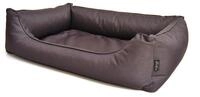 Ollesch Tierbett Lebon Hundebett Paula PLUS - Dunkelbraun Gr&ouml;&szlig;e: 80 x 60 cm
