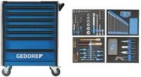 Gedore Werkzeugkoffer WHL-L7-TS-147 Werkzeugwagen workster highline mit...