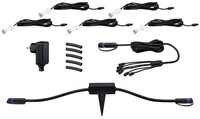 Paulmann Einbauleuchte LED ZigBee Set Microp in Schwarz 5x 0,22W, LED