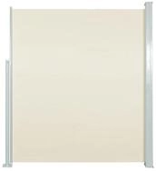 vidaXL Seitenmarkise Ausziehbare Seitenmarkise 160x500 cm Creme