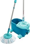 Leifheit Wischmopp Set CLEAN TWIST Disc Mop Ergo Mobile, (5-St),