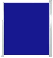 vidaXL Seitenmarkise Ausziehbare Seitenmarkise 160x500 cm Blau