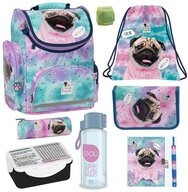 Familando Schulranzen M&auml;dchen Komplett-Set ab der 1. Klasse (Set, 8-tlg., inkl.