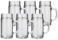 St&ouml;lzle Bierkrug STYRIA Ma&szlig;krug 1000 ml 6er Set, 6-tlg., Glas