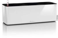 Lechuza&reg; Balkonkasten Cube Glossy Triple Weiss highgloss
