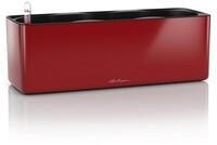 Lechuza&reg; Kr&auml;utertopf Pflanzkasten Cube Glossy Triple scarlet rot highgl