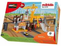 Märklin Spielzeug-Eisenbahn H0 my world Baustellen-Station