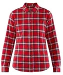 Fj&auml;llr&auml;ven Flanellbluse Flannelbluse &Ouml;vik rot S