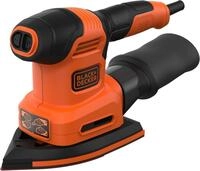 Black + Decker Multischleifer 4-in-1 Multischleifer, 200W, mit Klettfix, inkl.