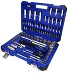 Brilliant Tools Steckschl&uuml;ssel (94 St), Satz, 94-teilig, 1/4", 1/2"