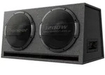 Pioneer TS-WX1220AH Bassreflex-Doppelsubwoofer (3.000 W) 2 x 30 cm Aktivwoofer
