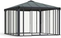 Palram - Canopia Wintergarten Ledro 3600, BxT: 360x360 cm, (1-St), Schneelast 100