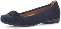 Gabor FLORENZ Ballerina Business Schuhe, Slipper mit modischem Knoten, Weite G
