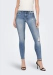 ONLY Ankle-Jeans ONLBLUSH &ndash; Ankle-Jeans mit Destroyed Look f&uuml;r trendige Outfits