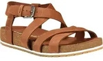 Timberland MALIBU WAVES BACKSTRAP SANDAL Sandale aus Leder braun|rot 39,5 EU