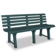 vidaXL Gartenbank NA Gartenbank 2er Bank Parkbank Gartenm&ouml;bel Sitzbank 145,5 cm