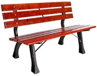 Linder Exclusiv GmbH Gartenbank LEX Parkbank, rustikales Design