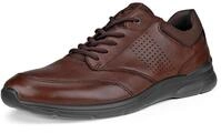 Schn&uuml;rschuh ECCO "Irving", Herren, Gr. 39, braun (dunkelbraun), Leder, Schuhe