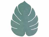 LINDDNA HIPPO Tischset Monstera Leaf S pastel green 26x22 (grün)