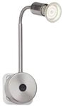 Brilliant Wandleuchte Loona, Warmwei&szlig;, Lampe Loona LED Steckerspot eisen 1x