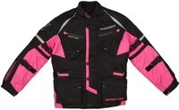 Modeka Motorradjacke Modeka Tourex II Textiljacke schwarz / pink Kids motorradjacke