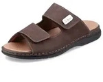 Rieker Pantolette Klettschuh, Sandale, Sommerschuh mit praktischem Klettverschluss