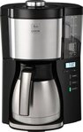 Melitta Filterkaffeemaschine LOOK&reg; Therm Timer 1025-18 schwarz, 1,25l...