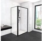 Marwell Eckdusche CITY, BxT: 120x80 cm, Einscheibensicherheitsglas, mit...