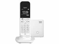 Gigaset CL390A Weiß Schnurloses DECT-Telefon