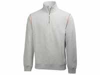 Helly Hansen workwear Sweatshirt Sweater Oxford, Größe 2XL, grau-melliert