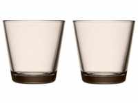 iittala Kartio Drinking Glass 21 cl 2 Pcs, Linen