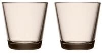IITTALA Glas Kartio Leinen 210 ml, 2-tlg., Glas