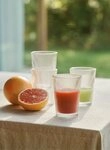 Stelton Glas Stelton Pilastro Trinkgl&auml;ser 0.24 l. 6 St clear, Glas