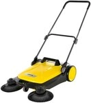 K&Auml;RCHER Handkehrmaschine &raquo;S 4 Twin&laquo;, 68 cm Arbeitsbreite, mit 2 Seitenbesen