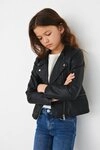 KIDS ONLY Bikerjacke KONFREYA FAUX LEATHER BIKER OTW NOOS