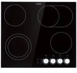 Klarstein Elektro-Kochfeld EasyCook, Keramikkochfeld 6100W Drehregler schwarz schwarz