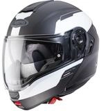 Caberg Motorradhelm Caberg Levo Prospect Klapphelm matt-schwarz / wei&szlig; (1er Set)
