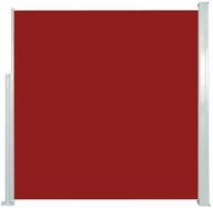 vidaXL Seitenmarkise Ausziehbare Seitenmarkise 140x300 cm Rot