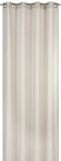 ELBERSDRUCKE Vorhang &Ouml;senschal Lino beige Uni 255 x 140 cm (1 St), &Ouml;sen,