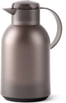 Emsa Isolierkanne Samba, 1,5 l, XXL-Modell, zeitloses Design, einfacher Knopfdruck,