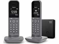 Gigaset CL390A Duo Grau Schnurloses DECT-Telefon